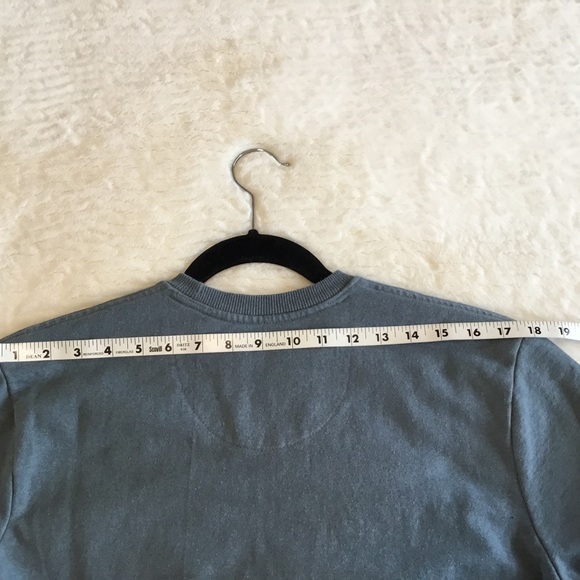 Patagonia Arched Fitz Roy Bear Uprisal Crew Sweatshirt Shadow Blue sz S small - Picture 6 of 6